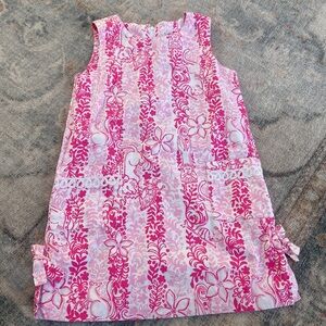Lilly Pulitzer girls pink shift dress